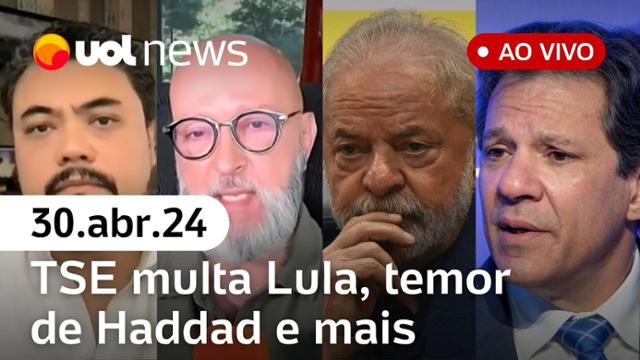 UOL News 1ª Edição com Fabíola Cidral, Josias de Souza e Sakamoto 30/04/2024