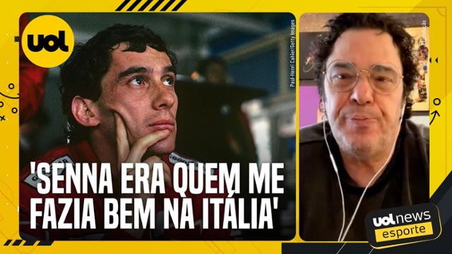 Casagrande: Ayrton Senna foi uma companhia à distância que me fazia bem na Itália