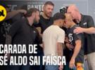 ENCARADA DE JOSÉ ALDO COM AMERICANO SAI FAÍSCA ANTES DE UFC RIO