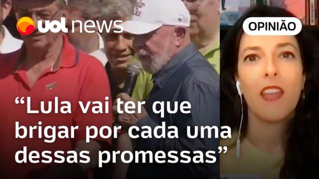 Lula vai ter que brigar no Congresso por promessas dele na economia, diz Cris Fibe