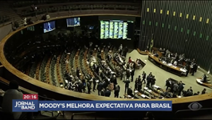 Moody's melhora expectativa para o Brasil