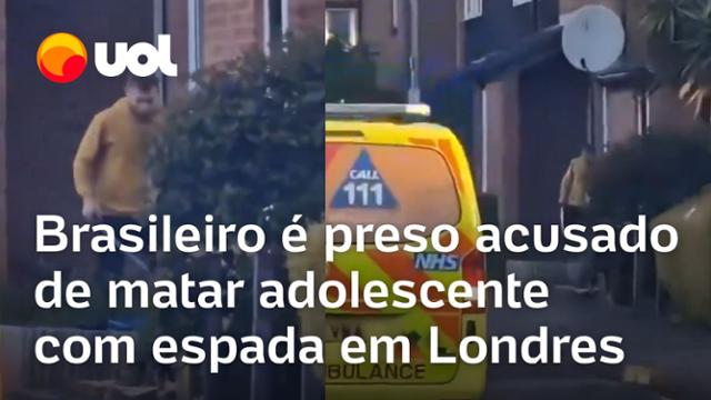 Hispano-brasileiro é preso acusado de matar adolescente de 14 anos com espada em Londres