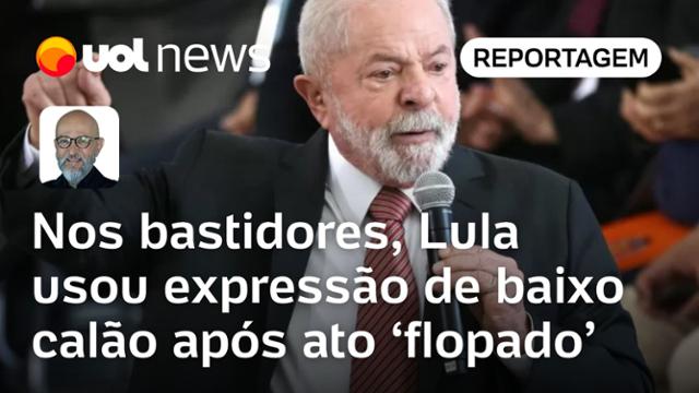Lula farejou fiasco na véspera e se irritou no privado com ato esvaziado no 1º de Maio, diz Josias
