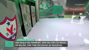 Com reservas, São Paulo enfrenta o Águia de Marabá pela Copa do Brasil