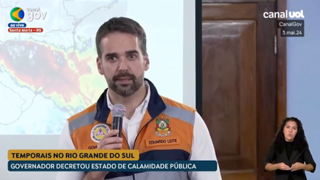 Chuvas no RS: Eduardo Leite diz que 'muitas mortes' ainda serão registradas devido ao temporal