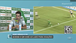 Abel exalta gol no final da partida e dispara: "Imagem do nosso Palmeiras"
