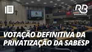 Câmara de SP autoriza a privatização da Sabesp em segunda votação