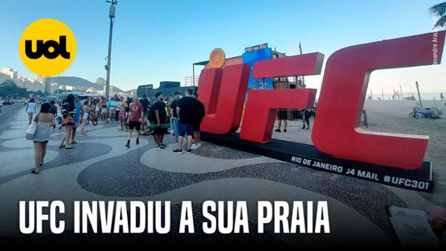 UFC CHEGA AO RIO DE JANEIRO COM ASTROS BRASILEIROS E DIVIDE PRAIA DE COPACABANA COM MADONNA