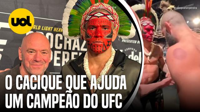 CONHEÇA O CACIQUE QUE FAZ 'PREPARAÇÃO ESPIRITUAL' DE ALEX POATAN, LUTADOR BRASILEIRO CAMPEÃO NO UFC