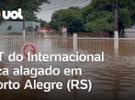 Inundações no Rio Grande do Sul: CT do Internacional fica alagado em Porto