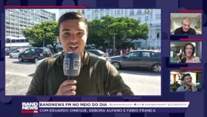 No clima de show no Rio, repórter da BandNews FM canta hit de Madonna