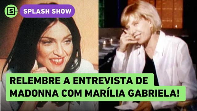 Madonna ACABOU com Marília Gabriela? Veja como foi a entrevista de 1998!