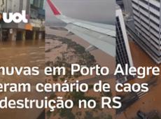 Chuvas no RS: temporal em Porto Alegre alaga centro histórico, rodoviária e