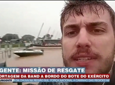 Chuvas no RS: Exército resgata moradores da Grande Porto Alegre