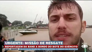 Chuvas no RS: Exército resgata moradores da Grande Porto Alegre