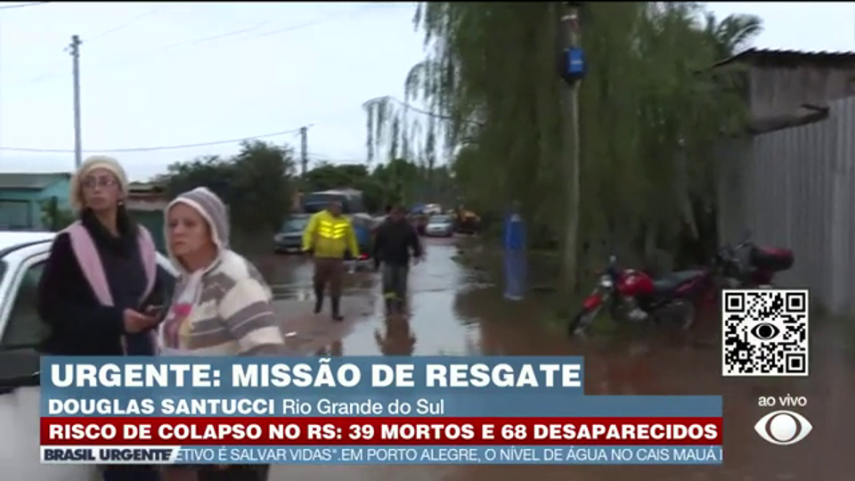 Chuvas no RS: morador de Guaíba denuncia falta de apoio da prefeitura