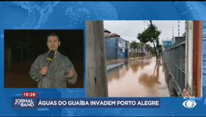Nível do Guaíba pode passar dos 5 metros , diz governador do RS