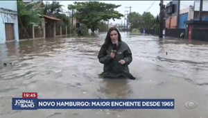 Rio Grande do Sul: Novo Hamburgo tem maior enchente desde 1965