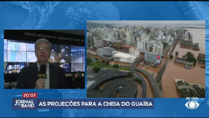 Centro de controle mostra minuto a minuto dos alagamentos em Porto Alegre