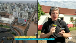 "Ministros têm compromisso com o RS", diz Lula em coletiva