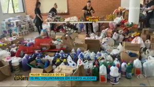 Mais de 15 mil voluntários ajudam vítimas de enchentes no RS