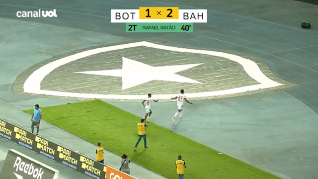 Botafogo 1 X 2 Bahia _ GOOOL! RAFAEL RATÃO!