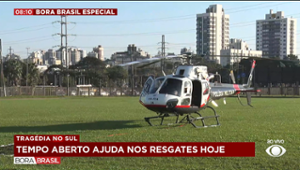 Tempo aberto facilita resgates na Grande Porto Alegre