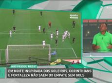 Denílson vê evolução no Corinthians, mesmo com empate contra o Fortaleza