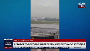 Aeroporto de Porto Alegre segue fechado até 30/05