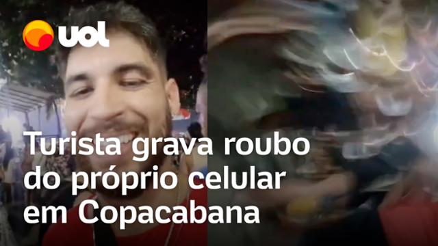 Turista registra celular sendo roubado enquanto fazia live antes do show da Madonna; veja vídeo