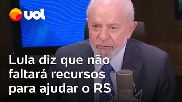 Rio Grande do Sul: Lula volta a dizer que não faltará recursos: 'Governo federal vai fazer de tudo'