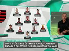 Denílson projeta Palestino x Flamengo, pela libertadores