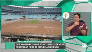 Debate Jogo Aberto: Brasileirão deve parar por causa das enchentes no RS?
