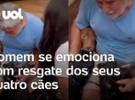 Rio Grande do Sul: vídeo mostra homem emocionado durante resgate de seus qu