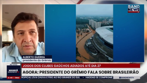 Presidente do Grêmio detalha planos do clube após enchentes no RS