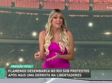 Renata Fan detona Flamengo por derrota para o Palestino