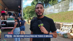 Rio Grande do Sul recebe doações de todo o Brasil