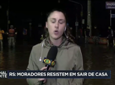 Nível do Guaíba recua 24 cm, mas ruas de Porto Alegre seguem alagadas