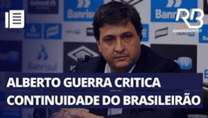 "Não sabem o que estamos passando", diz presidente do Grêmio