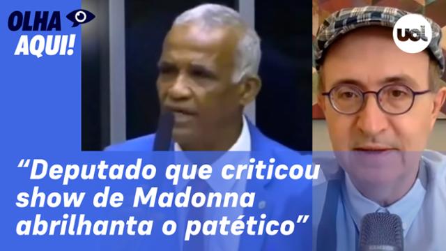 Reinaldo: Bolsonaristas se dizem a favor da liberdade de expressão, mas censurariam show da Madonna