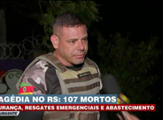 Tragédia no RS: Polícia Militar reforça o patrulhamento durante a noite