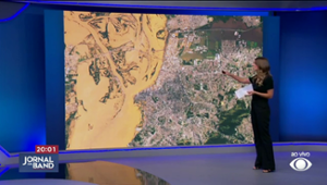 NASA divulga imagem que mostra a dimensão da cheia em Porto Alegre