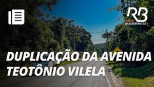 Prefeitura de SP inicia obras de duplicação da Avenida Teotônio Vilela