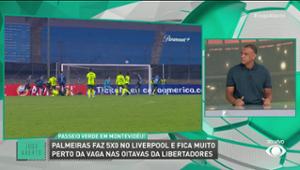 Denílson elogia entrosamento do Palmeiras, após goleada no Liverpool-URU