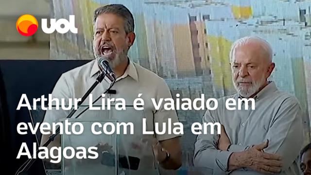 Lira é vaiado durante evento com Lula em Alagoas e reage: 'Isso é falta de respeito'; veja vídeo