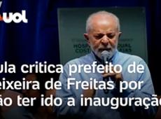 Lula critica prefeito por não ter ido a inauguração de hospital na Bahia: ‘
