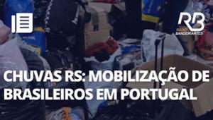 Brasileiros arrecadam doações para o RS em Portugal | Jornal Gente