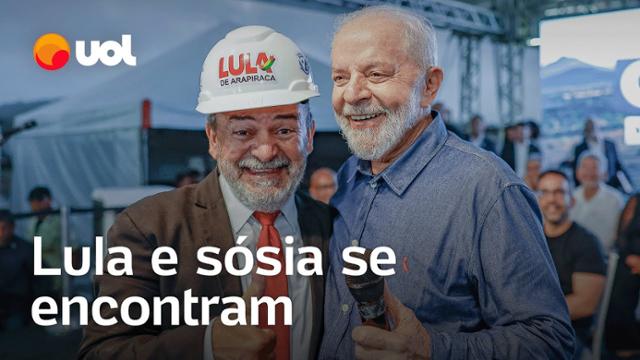 Lula se encontra com sósia em Alagoas e brinca: ?Sou mais bonito?