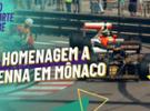 Ayrton Senna ganha homenagem em Mônaco com carros históricos