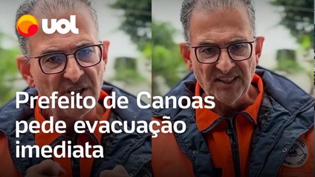 Prefeito de Canoas pede evacuação imediata de quem voltou para casa: 'As águas retornarão'